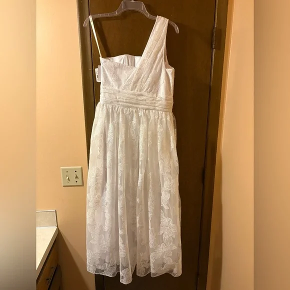 NWT Shoshanna Midnight Marinique Dress in Optic White - Picture 6 of 10